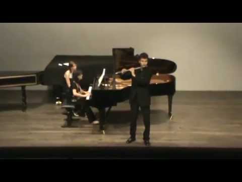 Andrés Benavides, flute -Joachim  Andersen's Ballade et Danse des Sylphes