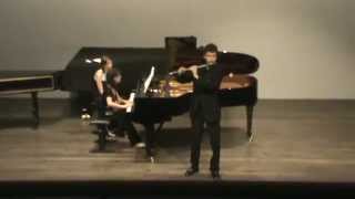Andrés Benavides, flute -Joachim  Andersen's Ballade et Danse des Sylphes
