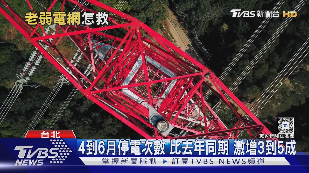 停電次數激增5成　鳥獸、地震、暴雨危害　台灣老弱電網怎麼救