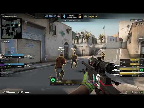 Pov csgo demo FalleN (35/19) Imperial vs MASONIC - Dust2 (OMEN WGR European 26/03/2022)