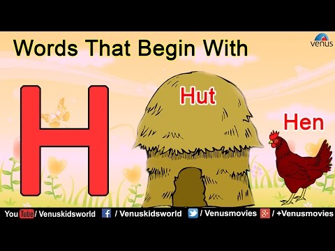 Words That Begin With 'H'