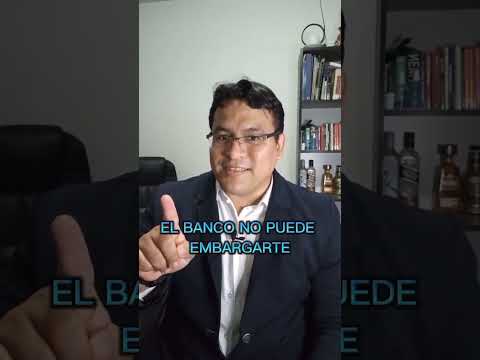 El banco no puede embargarte por falta de pago