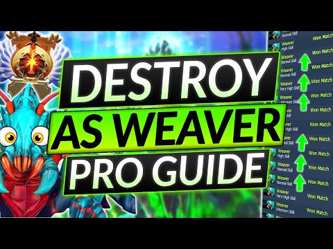 Why WEAVER is ABSOLUTELY BROKEN in This Meta - The ONLY WAY to Play Support - Dota 2 Guide