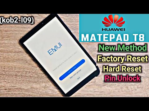 How To Hard Reset Huawei All Tablet Unlock Password - huawei mediapad Tab 2 Tab 3 Tab 8 Hard Reset