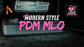 [FREE] PDM Dealership MLO for FiveM! Showcase | High Quality & Easy Install