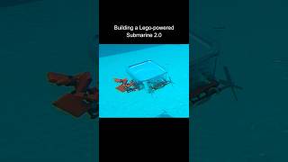 Building a Lego-powered submarine 2.0 #shorts