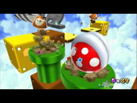 Super Mario Galaxy 2 Walkthrough - Huge Trouble with Big Wigglers - Star 52