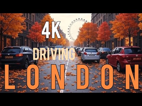 Relaxing London Drive | Central London Daytime Dashcam (4K)