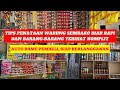 TIPS PENATAAN WARUNG SEMBAKO AGAR RAPI SIAP DISERBU PELANGGAN