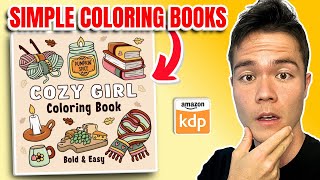 6 Figures/mo with SIMPLE Coloring Books on Amazon KDP - Here's How