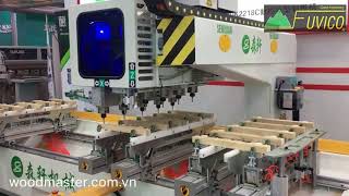 MÁY LÀM MỘNG ÂM, MÁY PHAY MỘNG ÂM CNC 5X5 TRỤC WOODMASTER