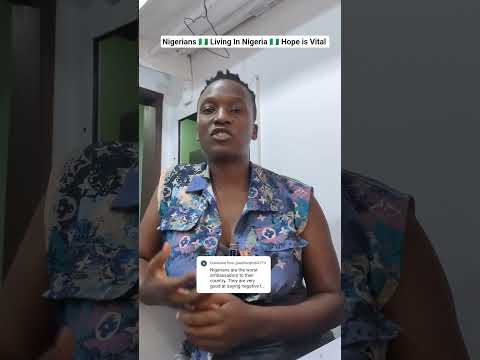 Nigerians 🇳🇬 Living In Nigeria 🇳🇬, Hope is Vital #nigeria #africancontinent