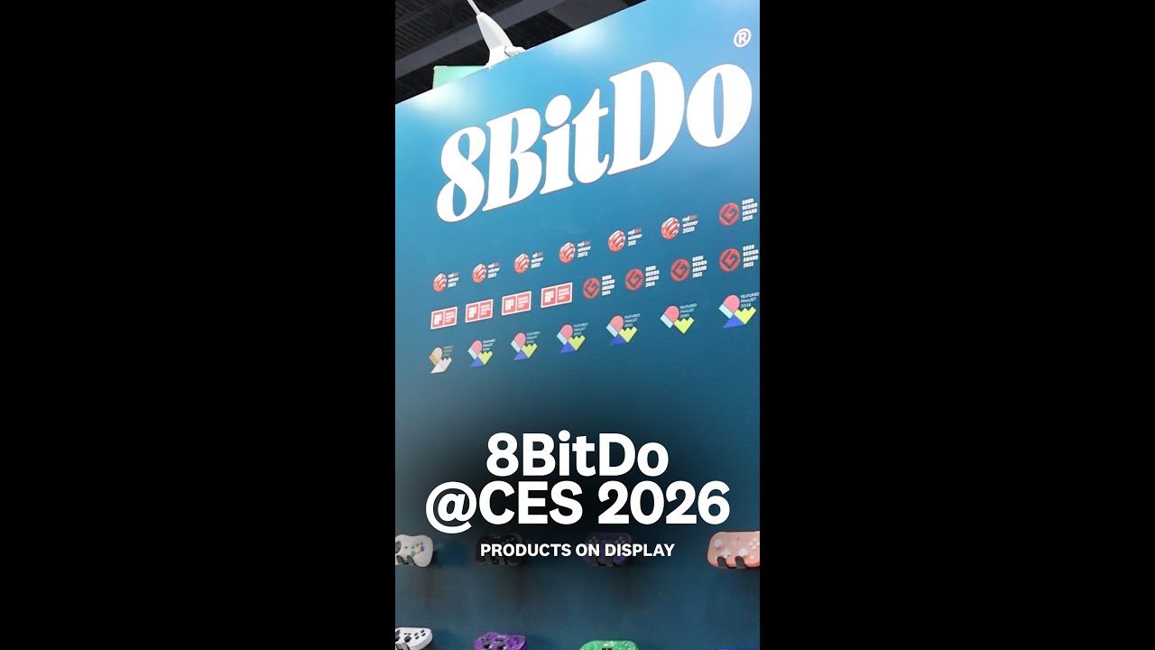 8BitDo Product Showcase at CES 2026