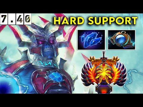 Lich Immortal Hard Support - Dota 2 Patch 7.40 Pro Pub Gameplay