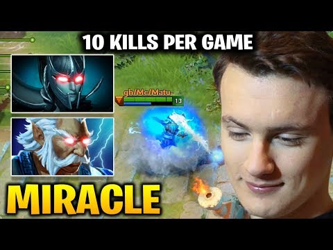 MIRACLE PA + ZEUS - 10 Kills Per Game Is Enough to Win