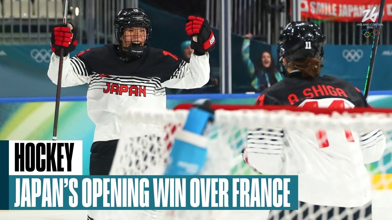 Japan women's hockey wins Olympic opener over France 3-2