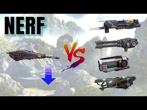 [WR] SPEAR (NERF) VS Magnum / Magnetar / Blight / Ksiphos - War Robots Test Server