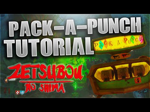 BO3 ZOmbies - How to Pack-A-Punch On Zetsubou No Shima! (How to Open Pack-A-Punch Easy Tutorial)