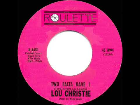 1963 HITS ARCHIVE: Two Faces Have I - Lou Christie