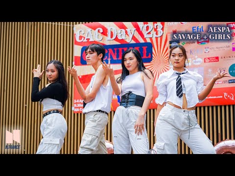 [KPOP IN PUBLIC] AESPA - SAVAGE + GIRLS | DANCE COVER | Award Show Concept