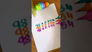 Got It ⁉️🤔#fun #3d #number #writing #math #satisfying #art #shorts #ytshorts #viral #youtubeshorts 