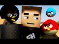 MINECRAFT ALS ICE BUCKET CHALLENGE Minecraft Angry Birds Animation REUPLOADED