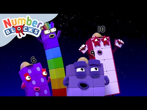 @Numberblocks- Numbers in Space! | Compilation | #OuterSpace | Learn to Count - Kingdom Kids Zone, Little Learners - Numberblocks