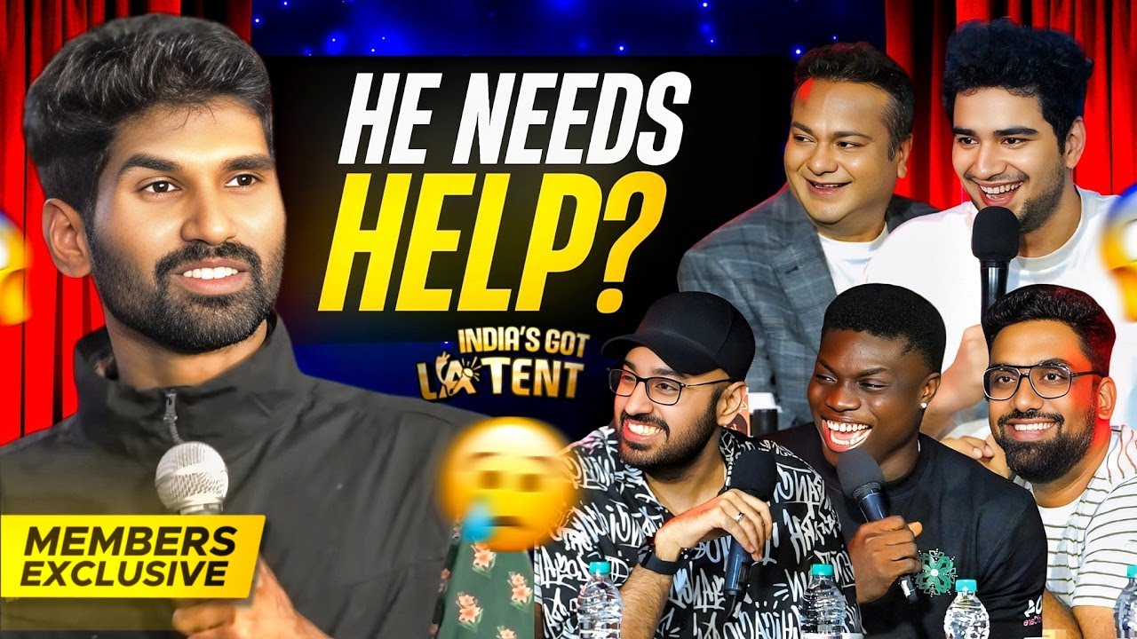 [MEMBERS EXCLUSIVE] HE HAS A COLLECTION OF WEIRD PAINTINGS | India's Got Latent