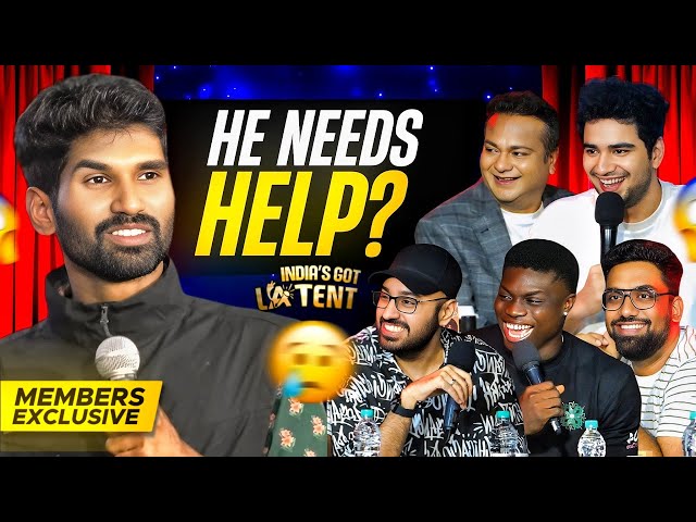 [MEMBERS EXCLUSIVE] HE HAS A COLLECTION OF WEIRD PAINTINGS | India's Got Latent