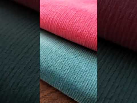 Organic Cotton Corduroy Fabric