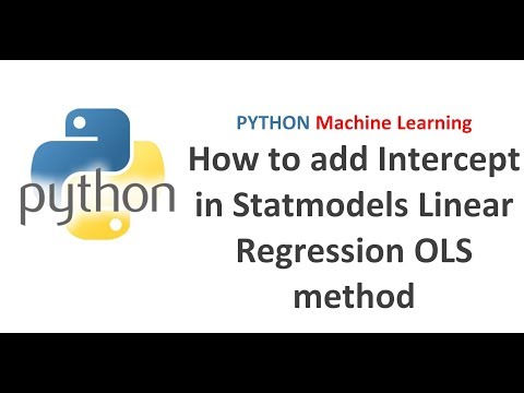 Practical Machine Learning Tutorial With Python Linear Regression In Python