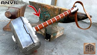 Turning an Old ANVIL into a Heavy THOR'S HAMMER