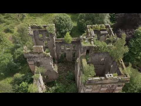 Lennox Castle vu du ciel