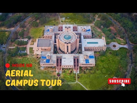 Inside ISB: Hyderabad Campus | Aerial Campus Tour
