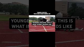 Younger athletes: this is what your sprint starts need to sound like.