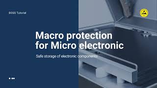 Vacuum packaging - components ESD safe