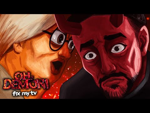 EL DEMONIO QUE ARREGLA TELEVISIONES 📺 - Oh Demon! Fix My Tv [Completo]