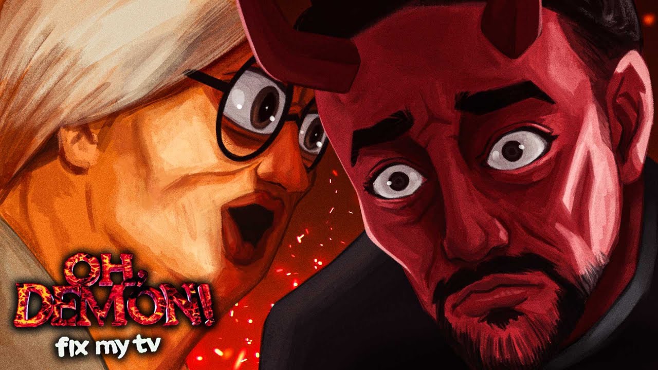 EL DEMONIO QUE ARREGLA TELEVISIONES 📺 - Oh Demon! Fix My Tv [Completo]