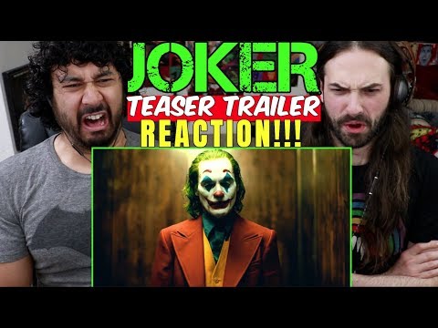 JOKER - Teaser TRAILER - REACTION!!!