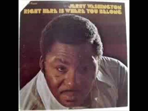 Jerry Washington Right here is were you belong
