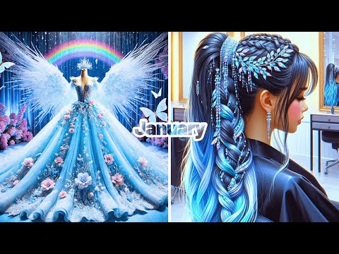 🎉🌹Choose Your Birthday Month & See Your Personality Stunning Ball Gown & Hairstyle!💟💖👸👌