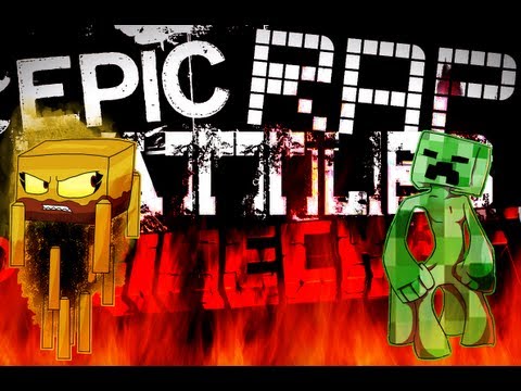 Insane Minecraft Rap Battle: Blaze vs Creeper! EP25