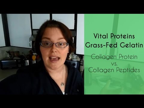 Vital Proteins Grass-Fed Gelatin: Collagen Protein vs.