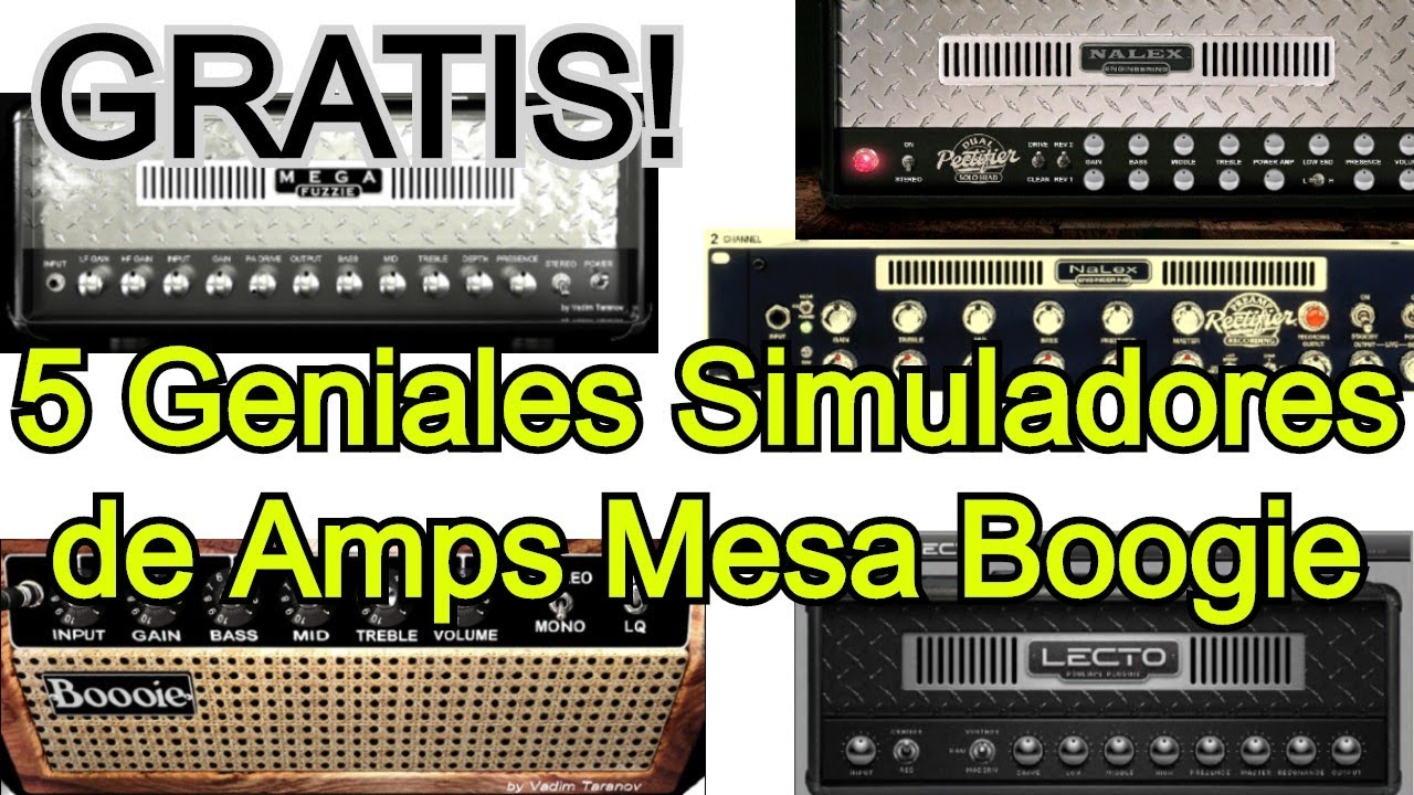 5 Plugins GRATIS Simuladores de Amp MESA BOOGIE - Se Pueden Comparar a los REALES - amnerhunter.com
