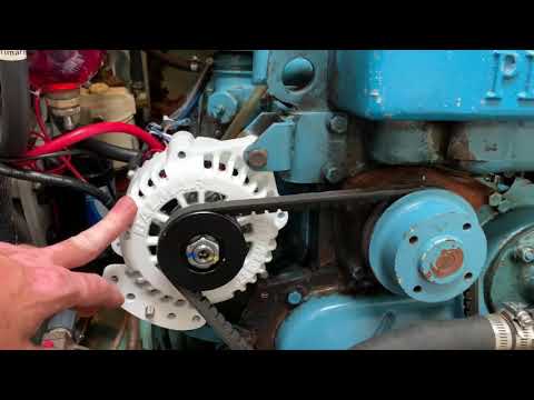 Balmar Alternator Install and LiFePO upgrade