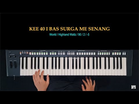 Kitab Ende-Enden (KEE) GBKP 40 I Bas Surga Me Senang - Kibordis KEE