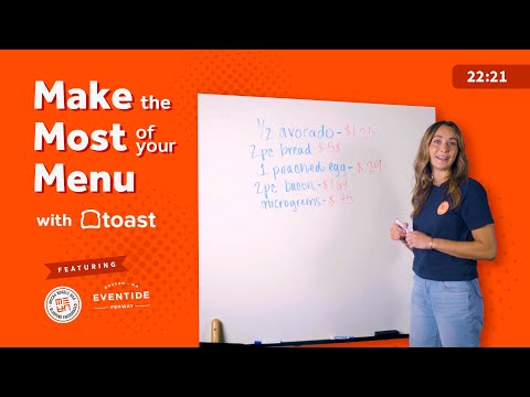 Make the Most of your Menu with Toast POS