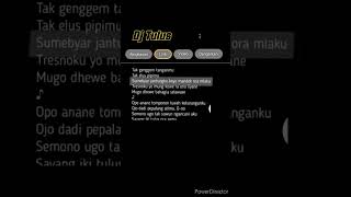 Download lagu #liriklagu DJ Tak genggem Tanganmu Tak Elus Pipimu #laguviral #lirikmusik #djviral mp3