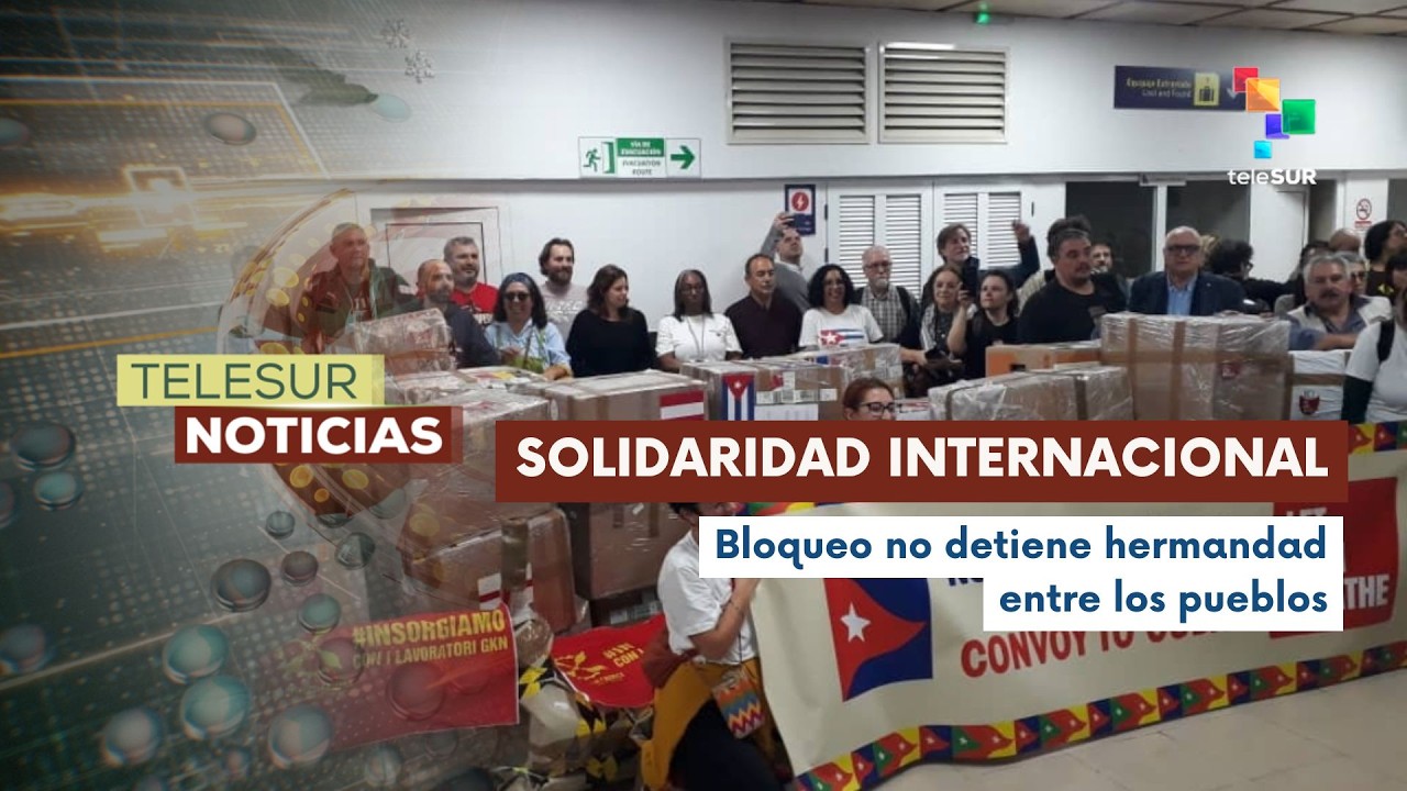 European caravan raises more than 35,000 euros in solidarity with Cuba