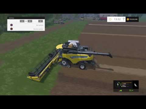 Farming Simulator 15 PS4: Straw Swath experiment